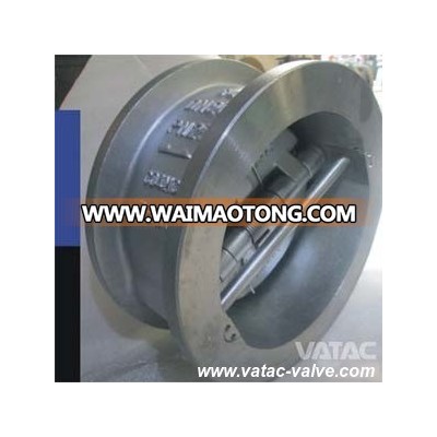 Cast Iron or Stainless Steel Lug Dual Plate Wafer Check Valve