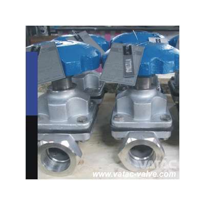 Flanged RF/FF/ Thread/NPT Ends Diaphragm Valve with Handwheel