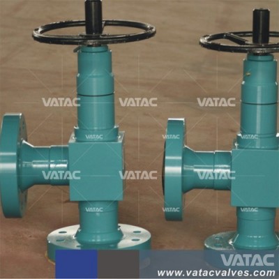 Angle Type Flanged Forged Steel Globe Valve